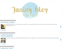 Tablet Screenshot of janinyblog.com